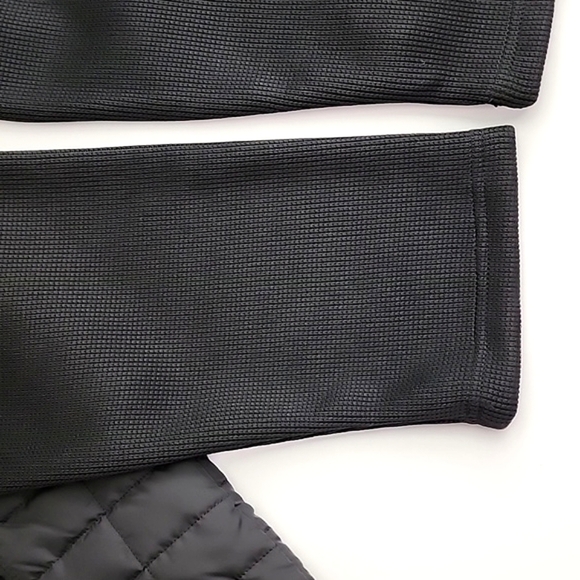 Reebok Women's Black Hooded Quilted Zip Up Jacket Lightweight Size 3X - Picture 5 of 11